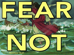 Matthew 14:27
